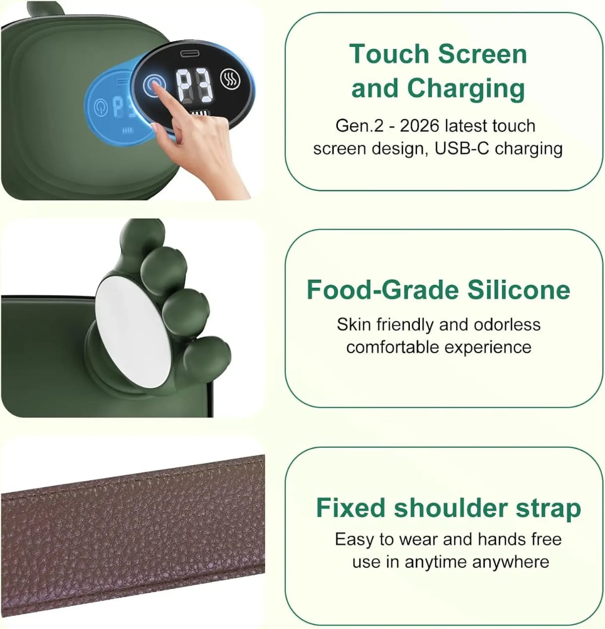 Neck and Back Massager for Pain Relief Deep Tissue