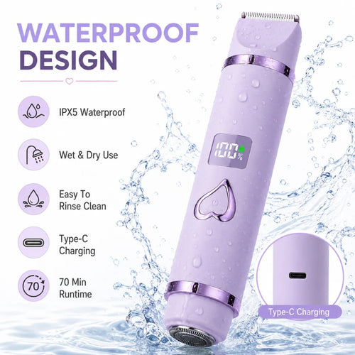 2 in 1 Dual Head Shaver