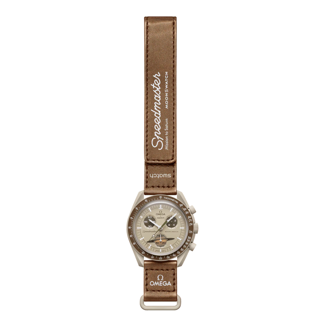 Omega x Swatch Bioceramic MoonSwatch "Mission to Saturn