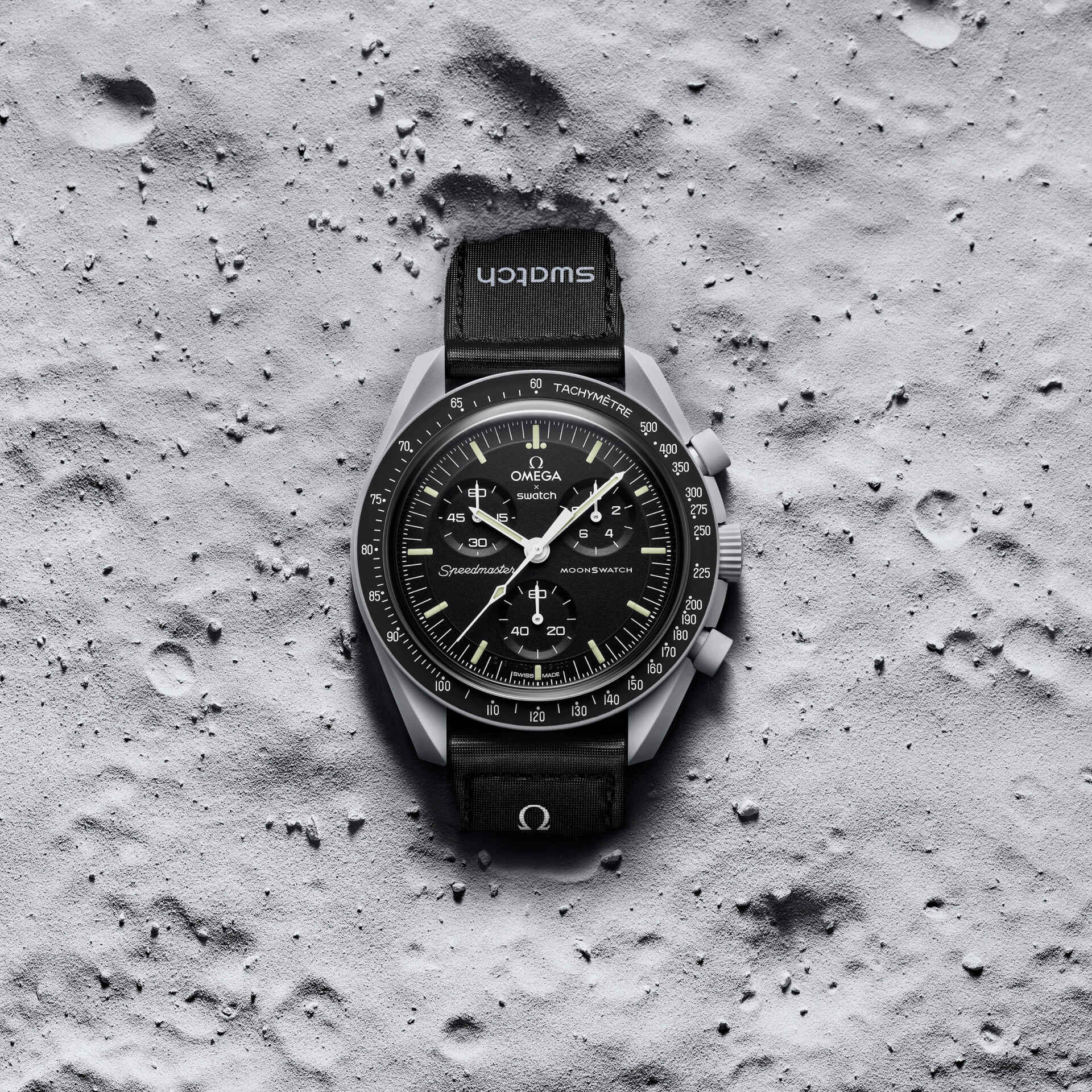 Omega x Swatch Bioceramic MoonSwatch "Mission to Saturn