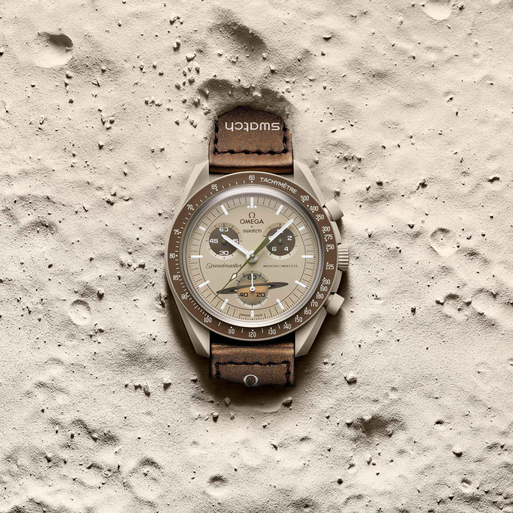 Omega x Swatch Bioceramic MoonSwatch "Mission to Saturn