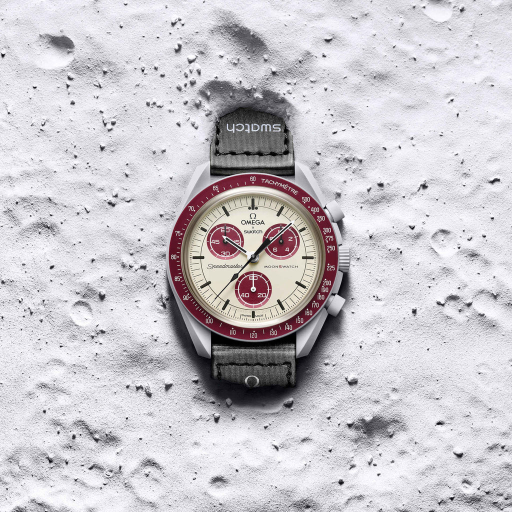 Omega x Swatch Bioceramic MoonSwatch "Mission to Saturn