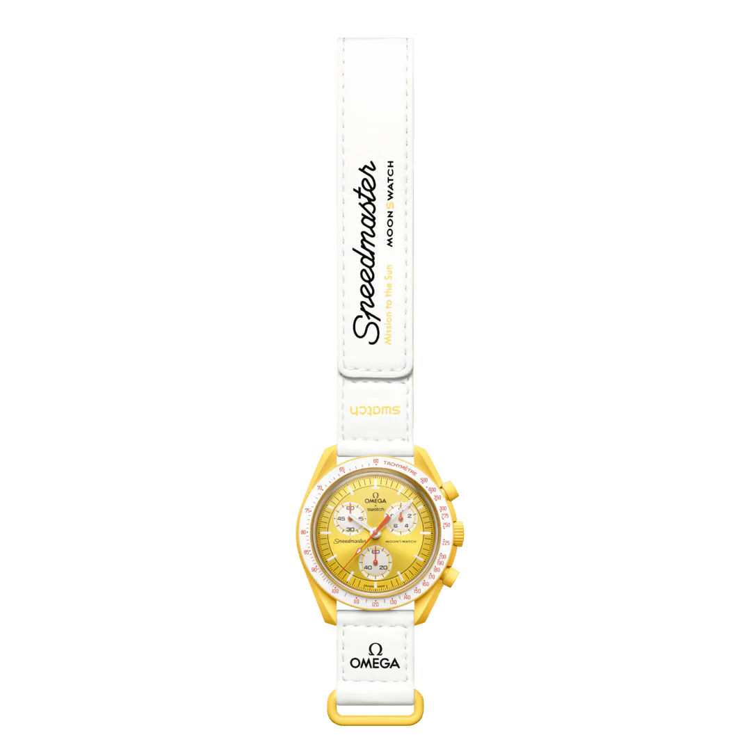 Omega x Swatch Bioceramic MoonSwatch "Mission to Saturn