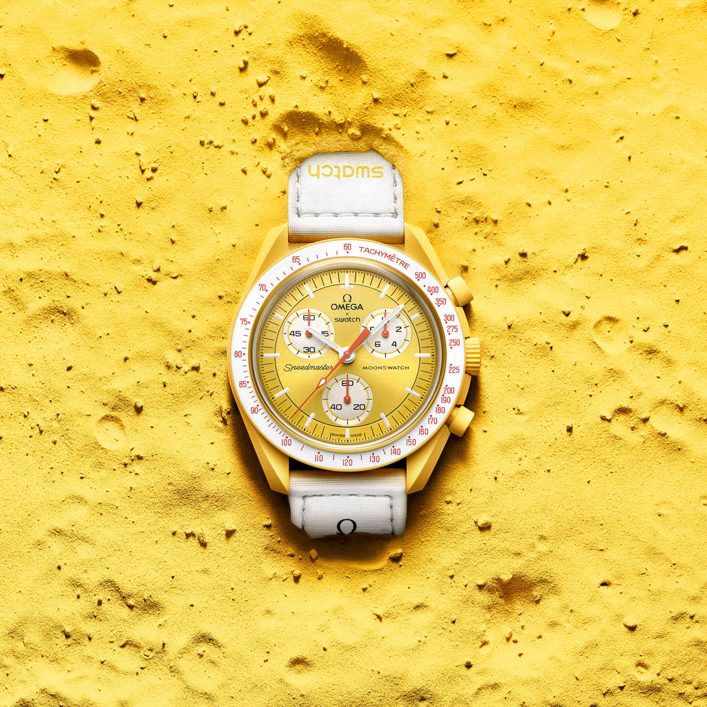 Omega x Swatch Bioceramic MoonSwatch "Mission to Saturn